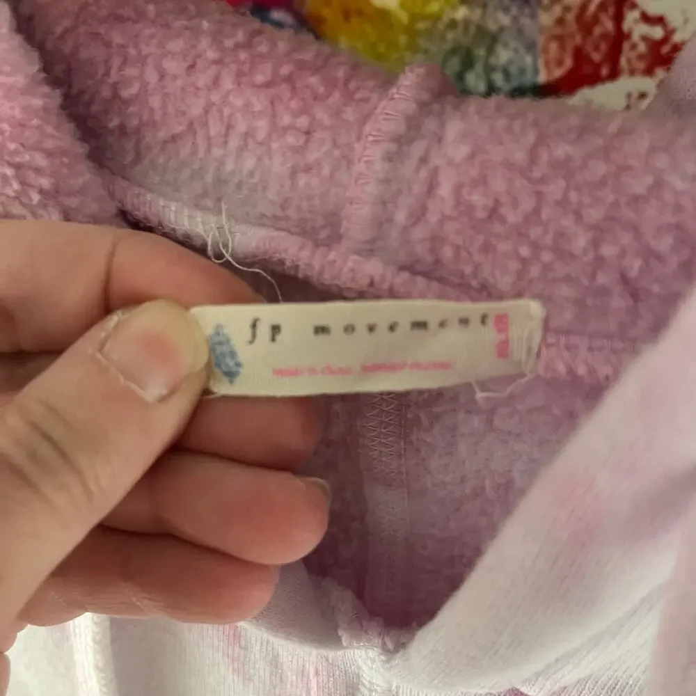 Free People Movement Work It Out Tie Dye Hoodie Pants Set Medium Pink - Picture 3 of 9